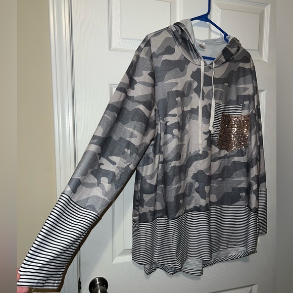 Sparkle in Pink Boutique l/s shirt size 2XL - Picture 5 of 6